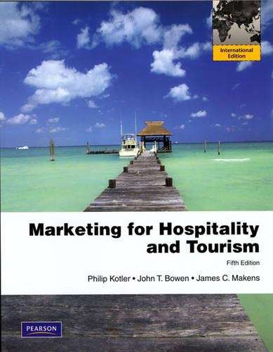 Marketing for Hospitality & Tourism - Philip Kotler
