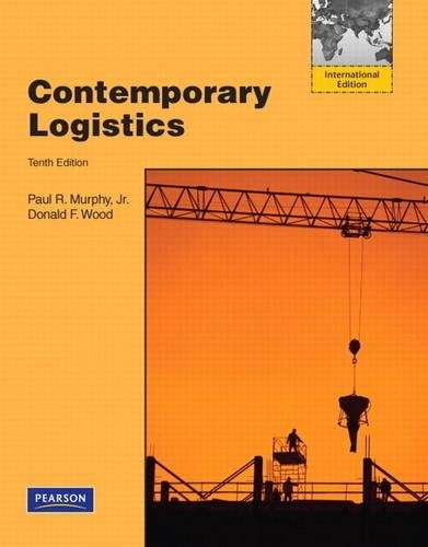 Contemporary Logistics - Paul R. Murphy