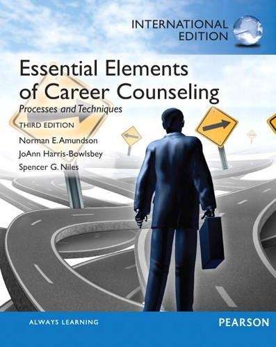 Essential Elements of Career Counseling - Norman E. Amundson