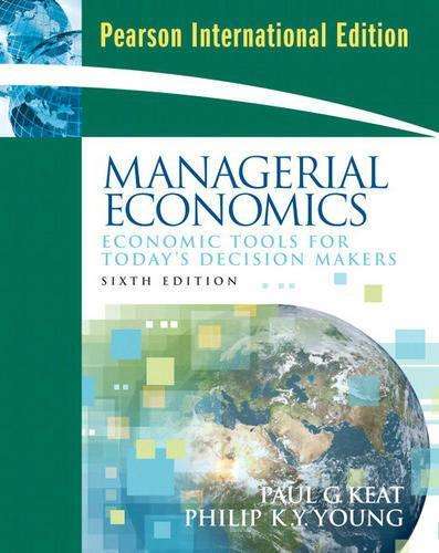 Managerial Economics - Paul Keat
