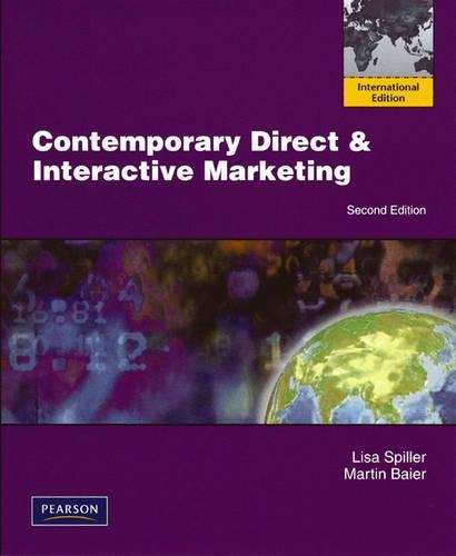 Contemporary Direct & Interactive Marketing - Lisa Spiller