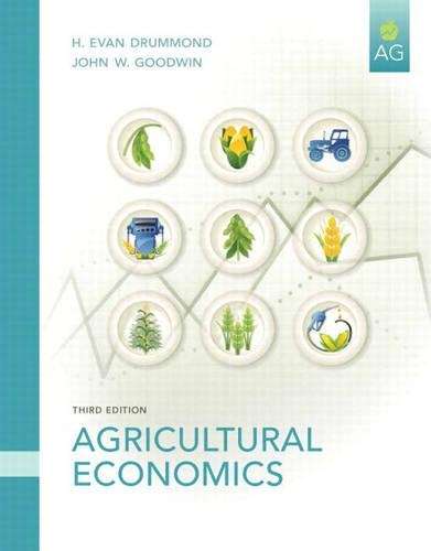 Agricultural Economics - H. Evan Drummond