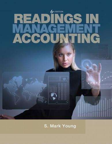 Readings in Management Accounting - S. Mark Young