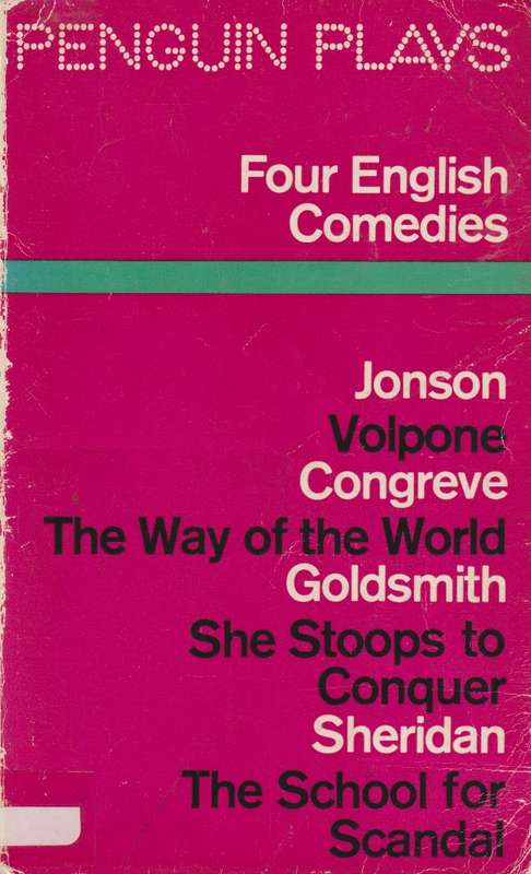 FOUR ENG COMEDIES SECONDHAND - MORRELL,J