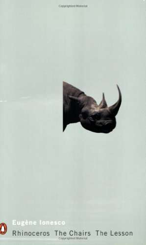 RHINOCEROS THE CHAIRS SECONDHAND - IONESCO,E