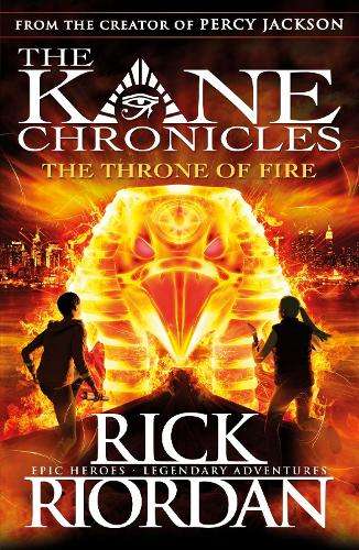KANE CHRONICLES TWO THRONE OF FIRE SECONDHAND - RIORDAN,R