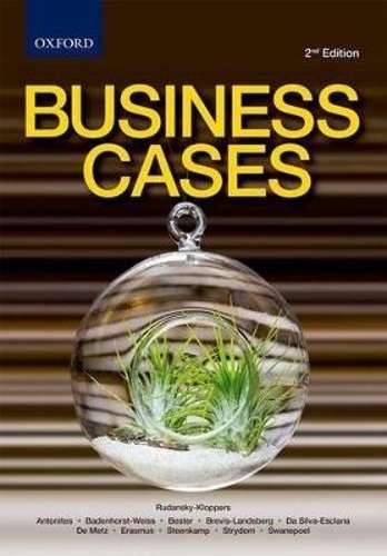 Business Cases - Hannie Badenhorst-Weiss