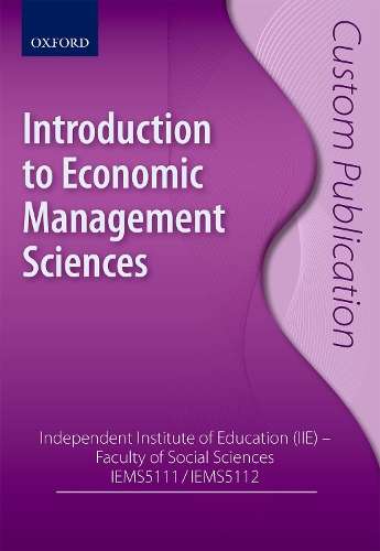 INTRO TO ECONOMIC MANAGEMENT SCIENCES 2H SECONDHAND - OXFORD