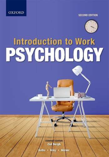 Introduction to Work Psychology - Ziel Bergh