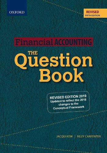 FINANCIAL ACCOUNTING THE QUESTION BK 5E SECONDHAND - KEW,J