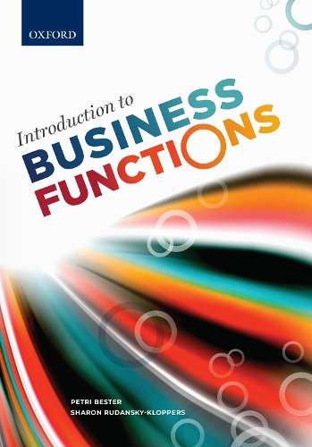 Introduction to Business Functions - J.P. Bruwer