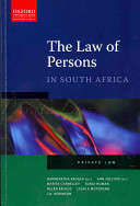 LAW OF PERSONS 2ED 2H SECONDHAND - KRUGER
