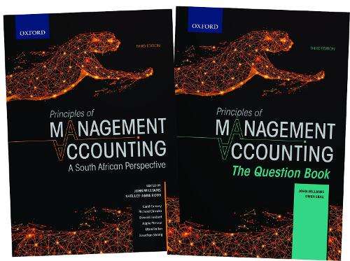 Principles Of Management Accounting Bundle - Oxford University Press Oxfo
