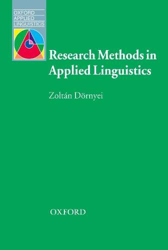 Research Methods in Applied Linguistics - Zoltan Dornyei