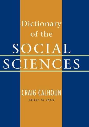 Dictionary of the Social Sciences - X
