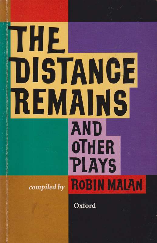 DISTANCE REMAINS & OTHER PLAYS SECONDHAND - MALAN,R