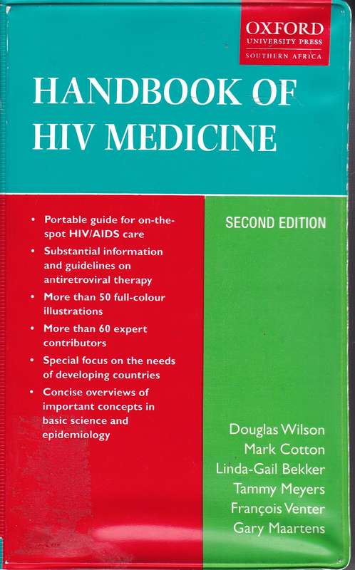 OXFORD HANDBOOK OF HIV MEDICINE ZOOP SECONDHAND - WILSON