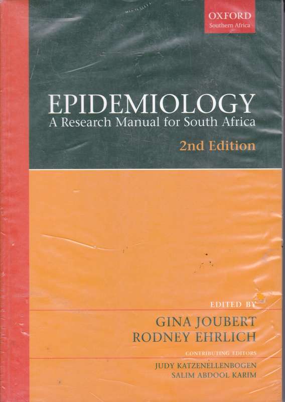 EPIDEMIOLOGY SECONDHAND - JOUBERT,G