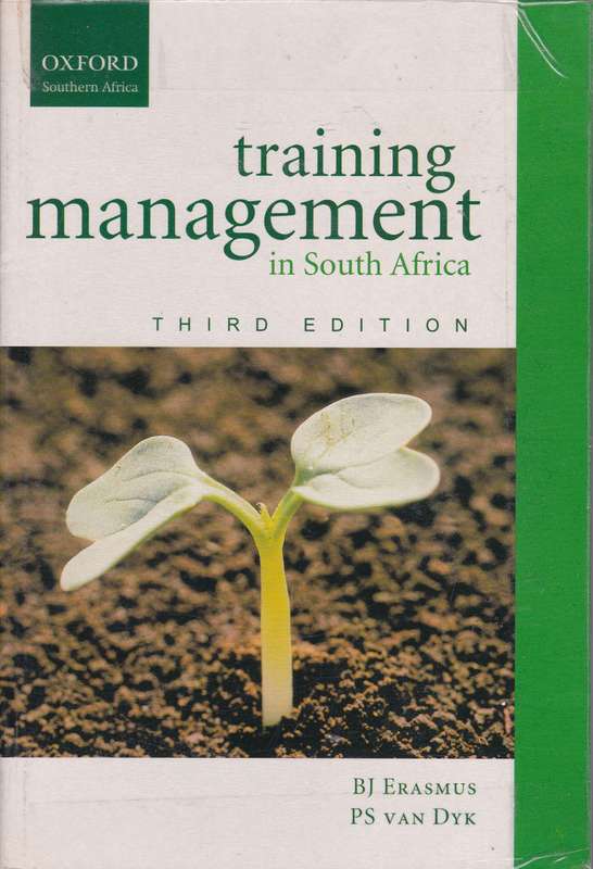 TRAINING MANAGEMENT IN SA SECONDHAND - ERASMUS,BJ
