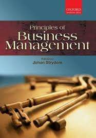 Principles of Business Management - J. Strydom