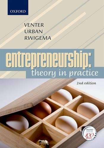 Entrepreneurship - R. Venter