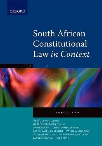 Constitutional law in context - DEVOS,P