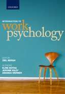 INTRO TO WORK PSYCHOLOGY SECONDHAND - BERGH,Z