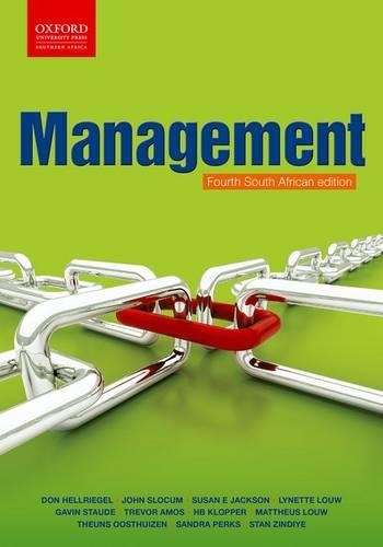 Management 4th South African edition - Don Hellriegel