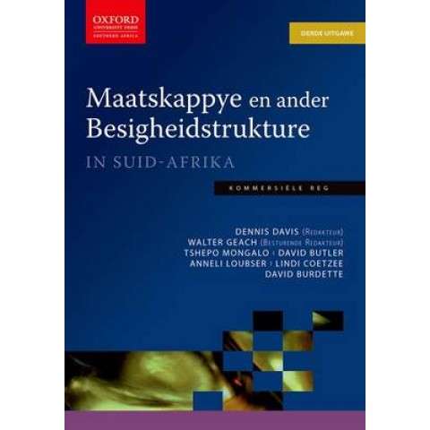 MAATSKAPPYE & ANDER BESIGHEID 3E 2H SECONDHAND - DAVIS,D