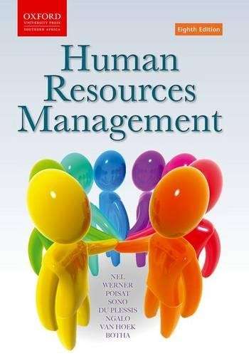 Human resources management - P. Nel