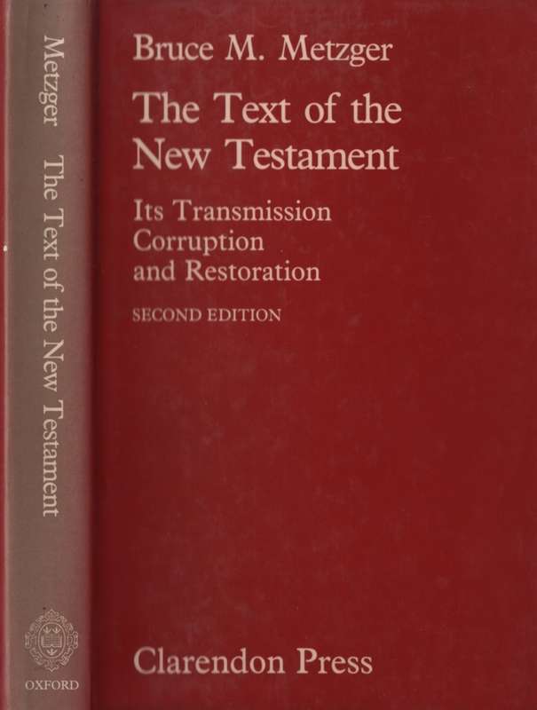 TEXT OF THE NT TRANSMISSION CORRUPTION - METZGER,B