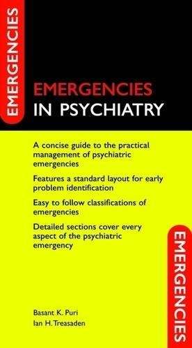 Emergencies in Psychiatry - Basant K. Puri