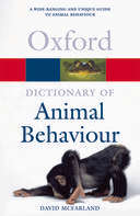 A Dictionary of Animal Behaviour - David McFarland