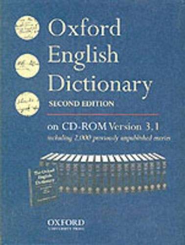 The Oxford English Dictionary - OXFORD