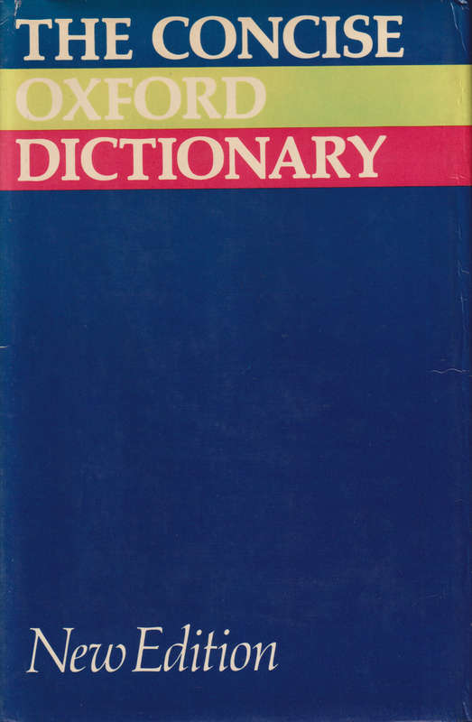 CONCISE OXFORD DICT 6 EDT SECONDHAND - SYKES,J,EDIT