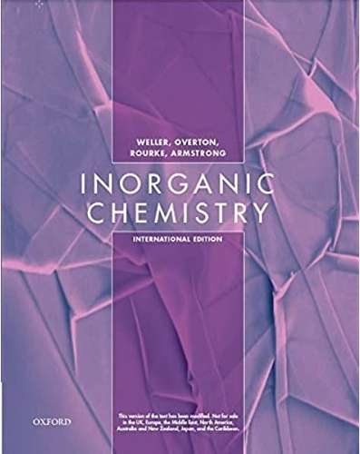 Inorganic Chemistry - WELLER,O
