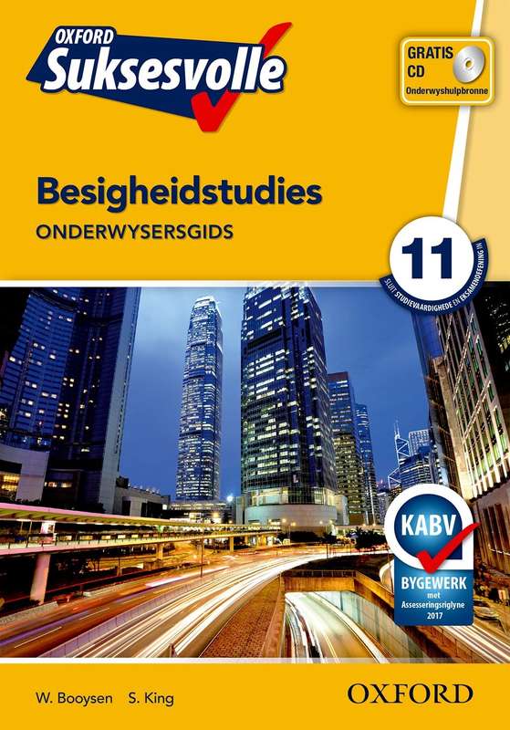 Oxford suksesvolle besigheidstudies: Gr 11: Onderwysersgids - GR11-OG