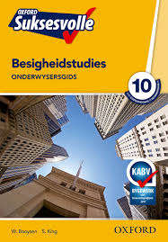 Oxford suksesvolle besigheidstudies CAPS: Gr 10: Onderwysersgids - W. Booysen