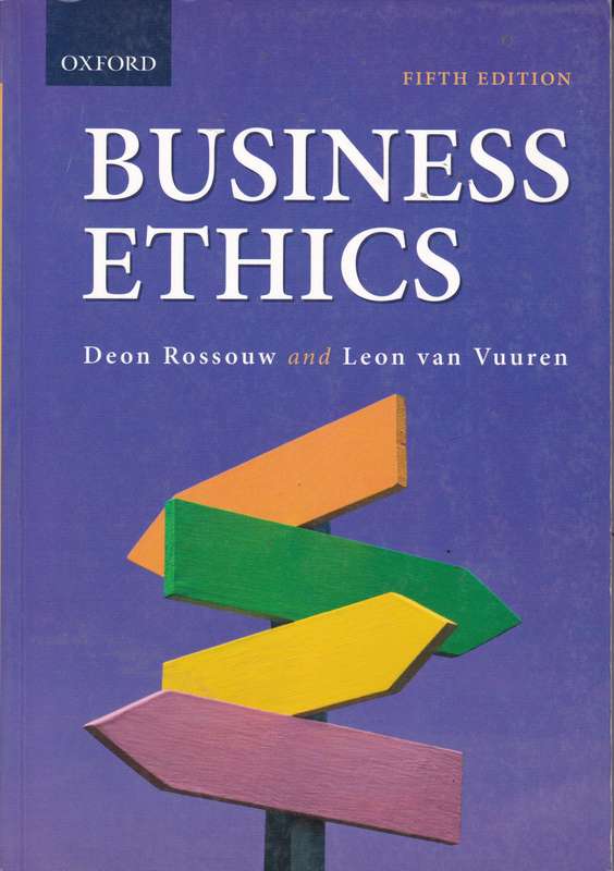 BUSINESS ETHICS IN SA ZOOP SECONDHAND - ROSSOUW,D