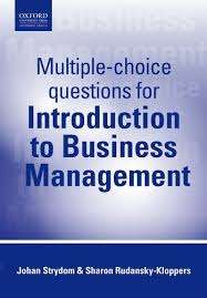 MULTIPLE CHOICE QUESTIONS FOR BUS SECONDHAND - STRYDOM,J