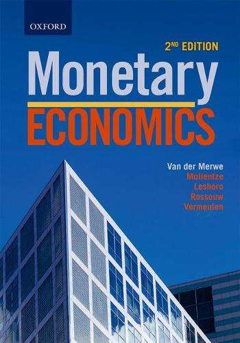 Monetary Economics in South Africa - VANDERMERWE
