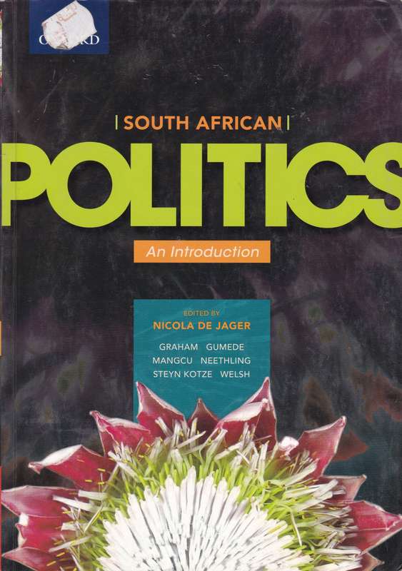 SOUTH AFRICAN POL AN INTRO 1ED 2H SECONDHAND - DEJAGER,N