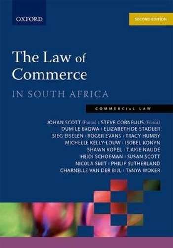 Law of Commerce in South Africa - SCOTT,J