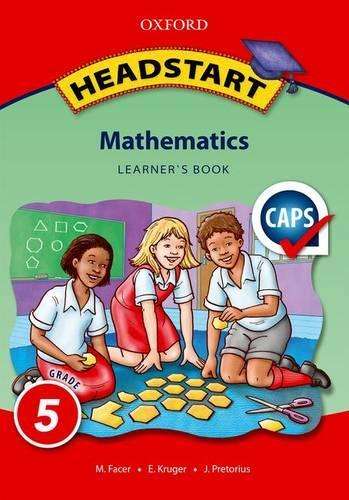 Headstart Mathematics: Headstart mathematics: Gr 5: Learner's book G - MATHS-GR5