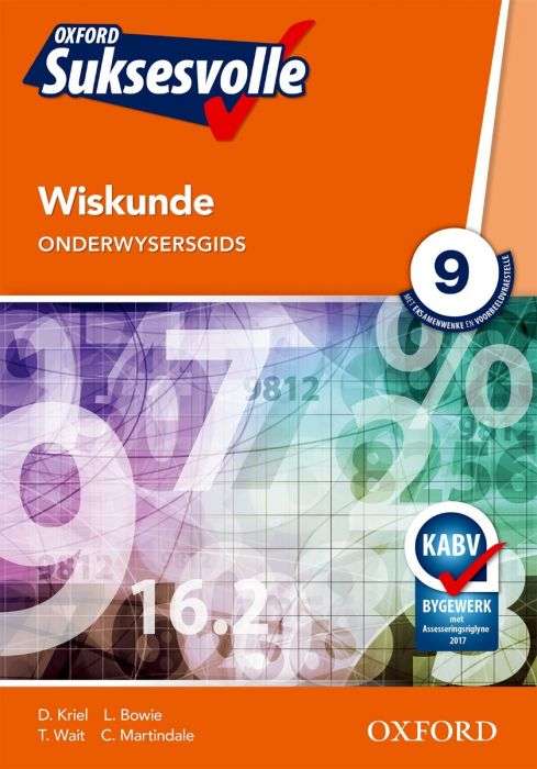 OXFORD SUKSESVOLLE WISKUNDE GR 9 OG CAPS SECONDHAND - MATHS-GR9
