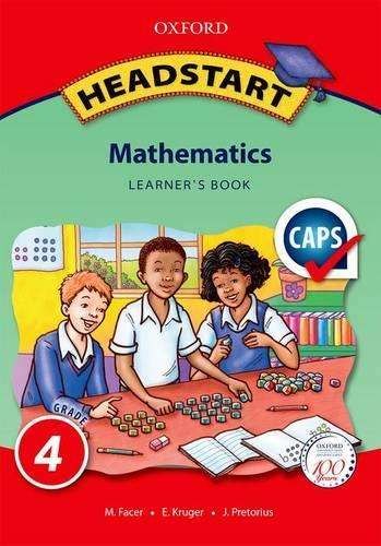 Headstart mathematics: Gr 4: Learner's book - MATHS-GR4