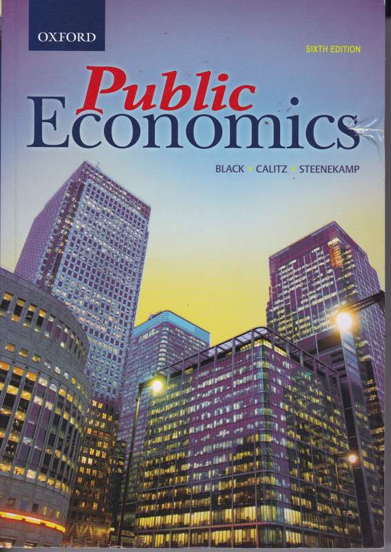 PUBLIC ECONOMICS SECONDHAND - BLACK,P