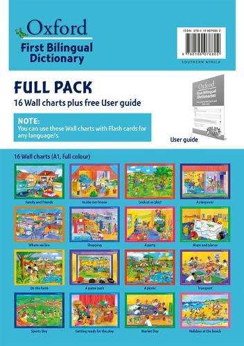 First bilingual dictionaries: 16 Wall charts plus free user guide: F - Daphne Paizee