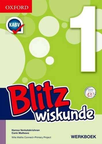 Blitz wiskunde: Gr 1: Leerdersboek - CAPS