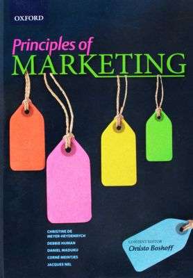 PRINCIPLES OF MARKETING 1E 2H SECONDHAND - BOSHOFF